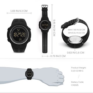 Foto 6 | Venta Internacional - Reloj Deportivo Skmei Sshock Digital Chronograph Para Hombre