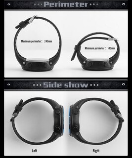 Foto 5 | Venta Internacional - Reloj Pasnew Con Pantalla Grande Para Hombre, Resistente Al Agua, 50 M, Con Alarma