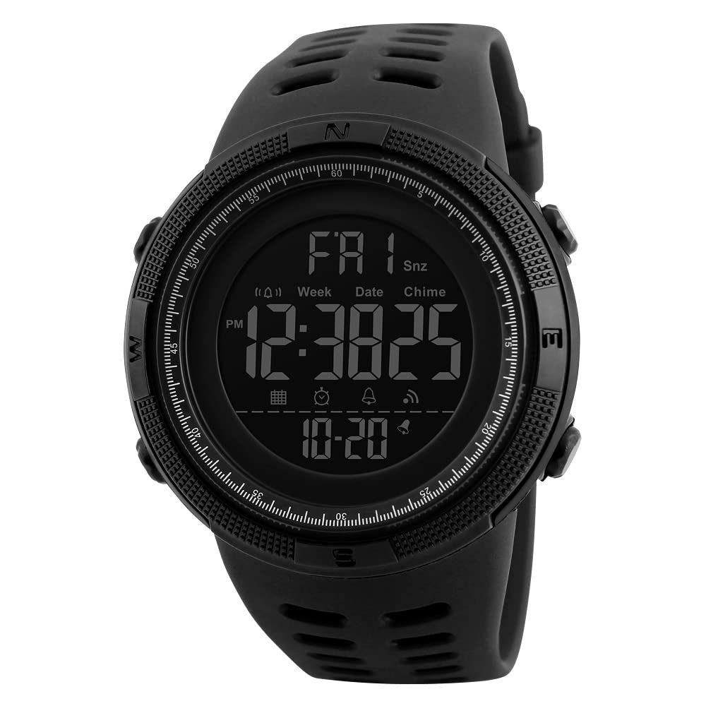 Foto 8 pulgar | Venta Internacional - Reloj Pasnew Con Pantalla Grande Para Hombre, Resistente Al Agua, 50 M, Con Alarma