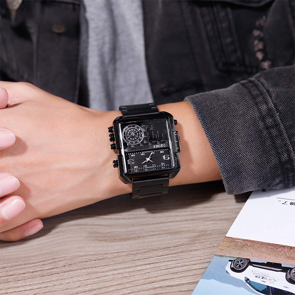 Foto 5 pulgar | Venta Internacional - Reloj Militar Digital Skmei Para Hombre, Impermeable Y Con Alarma