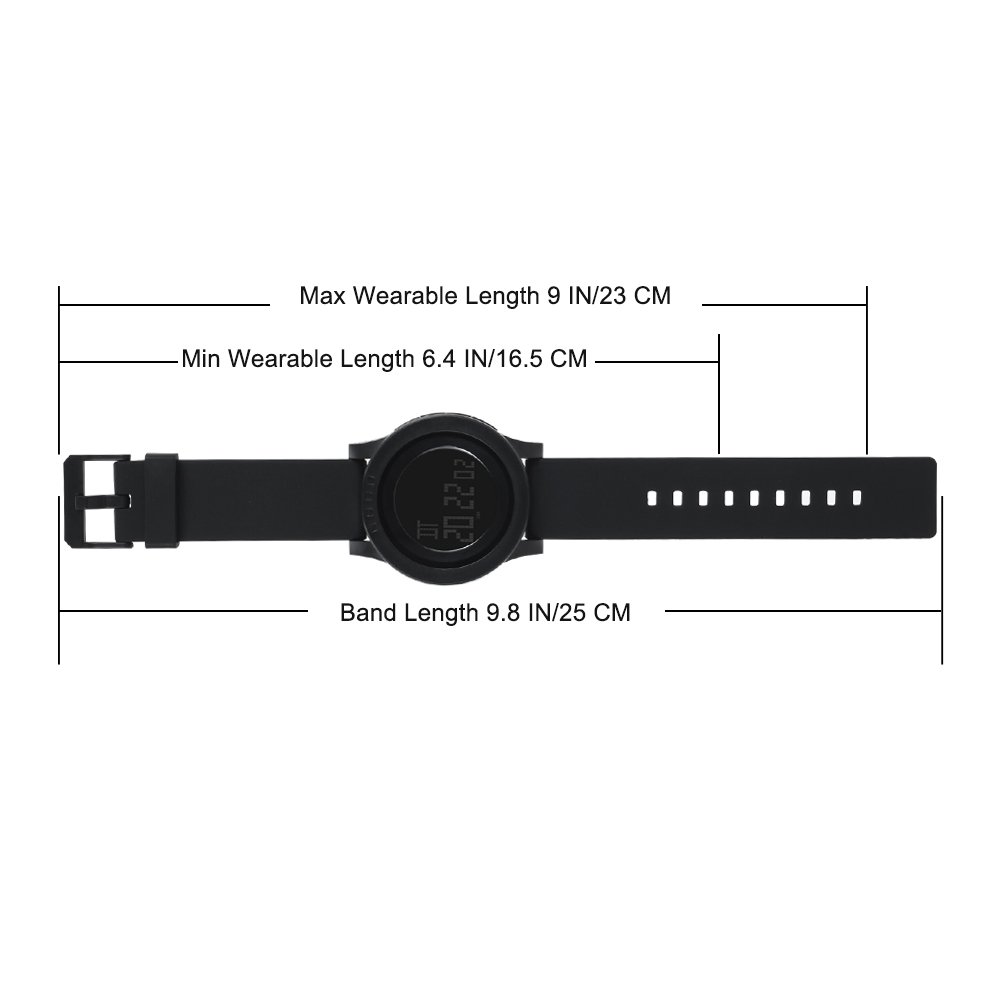 Foto 8 pulgar | Venta Internacional - Reloj Deportivo Impermeable Digital Multifuncional Para Hombre