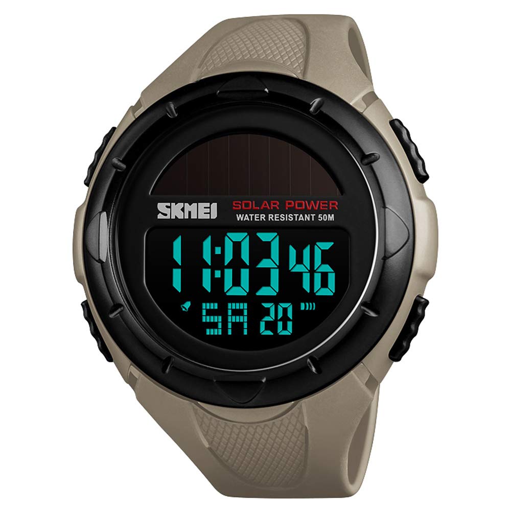 Venta Internacional - Reloj Skmei Solar Digital Sports 50 M Resistente Al Agua Para Hombre