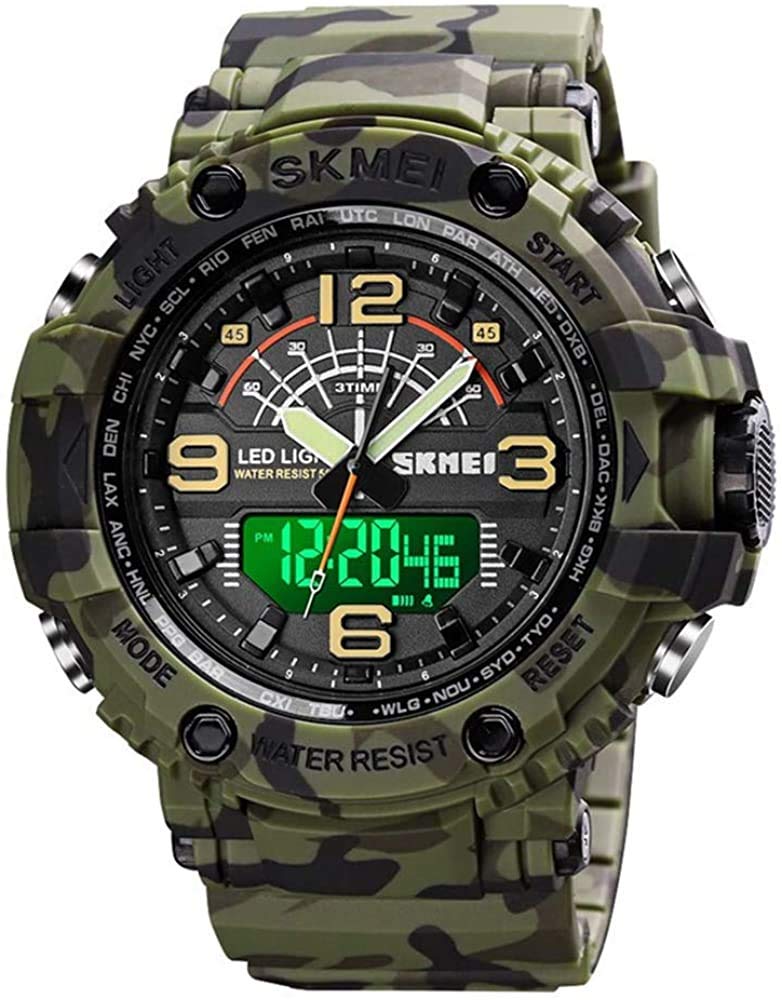 Foto 3 pulgar | Venta Internacional - Reloj Deportivo Gosasa Analógico Digital Led 50 M Resistente Al Agua Para Hombre
