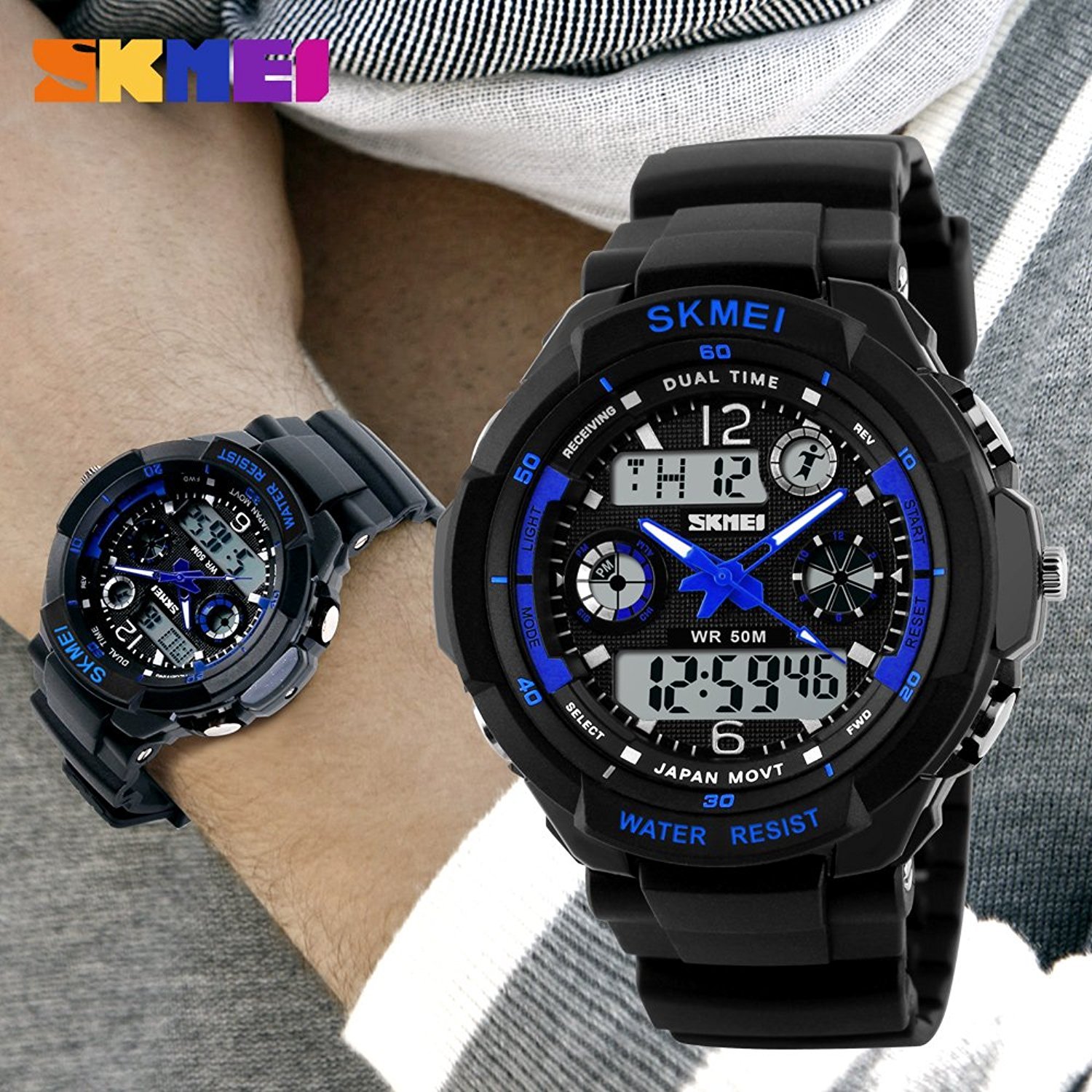 Foto 7 pulgar | Venta Internacional - Reloj Gosasa, Impermeable Y Multifunción, Para Deportes Militares