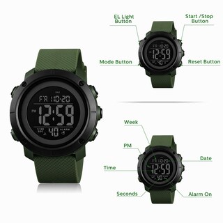 Foto 2 | Venta Internacional - Reloj L Lavaredo Digital Sports A Prueba De Agua Para Hombre
