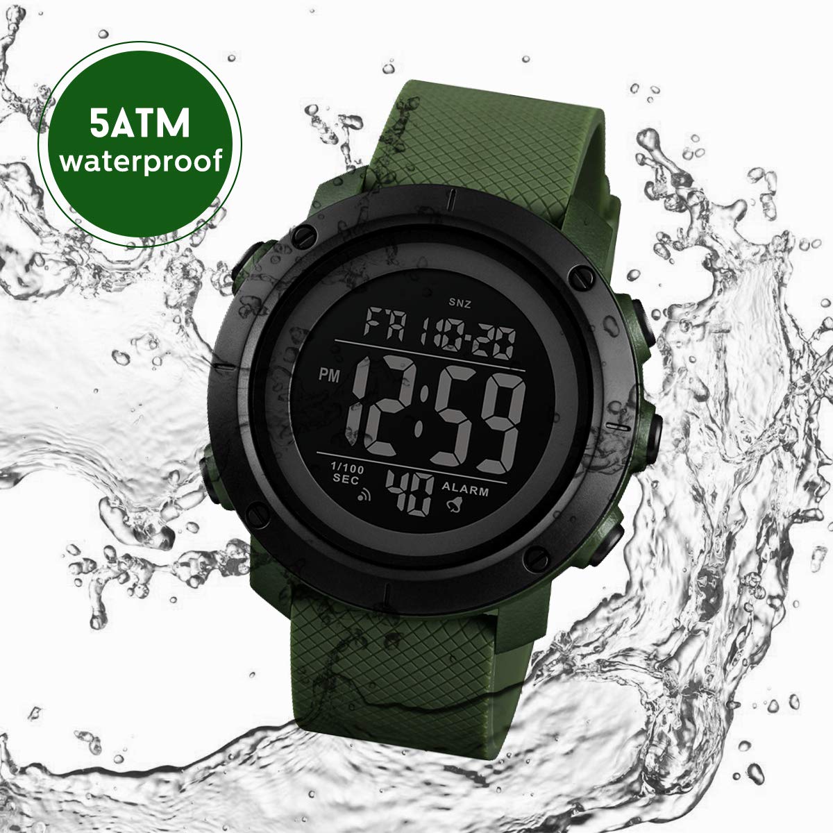 Foto 4 pulgar | Venta Internacional - Reloj L Lavaredo Digital Sports A Prueba De Agua Para Hombre