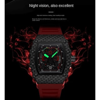 Foto 4 | Venta Internacional - Reloj Impermeable Y Luminoso Para Hombre Kim Shiton 30m