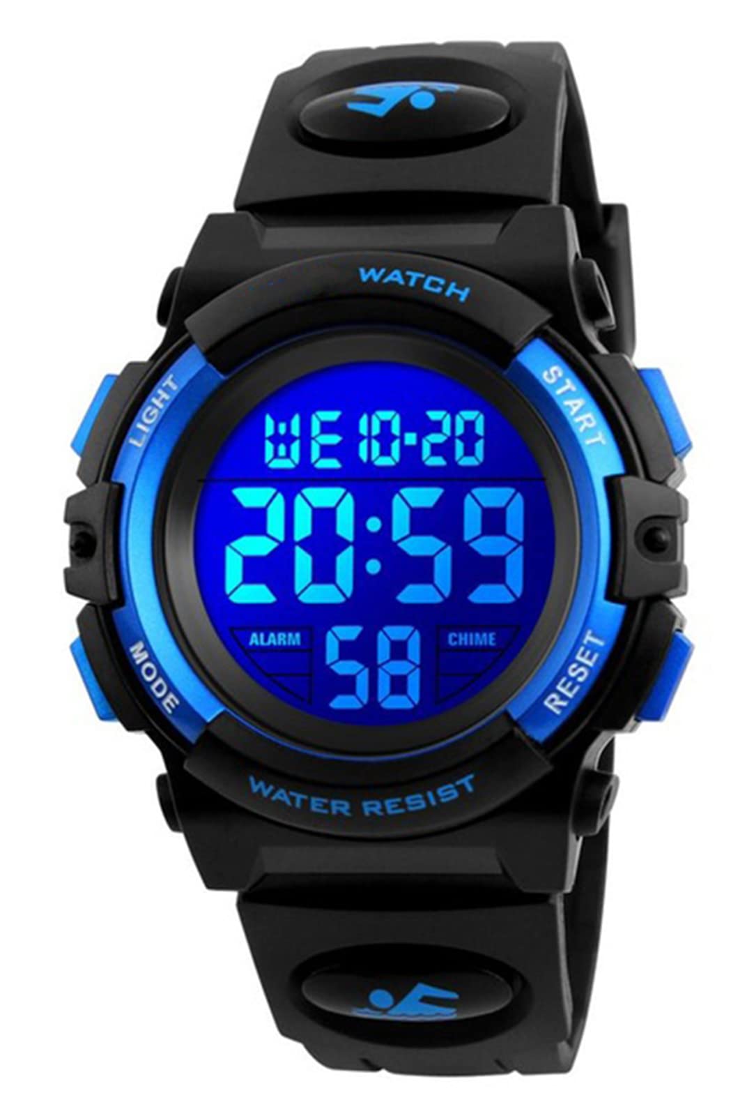 Foto 4 pulgar | Venta Internacional - Reloj Fanmis Con Cronógrafo Digital Led, Correa Impermeable De Poliuretano