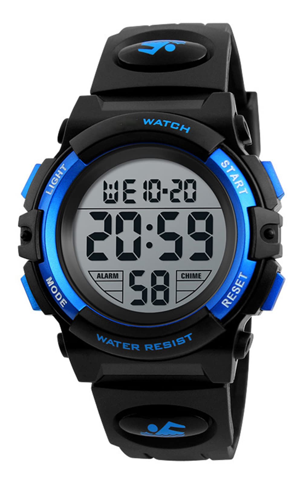 Foto 6 pulgar | Venta Internacional - Reloj Fanmis Con Cronógrafo Digital Led, Correa Impermeable De Poliuretano
