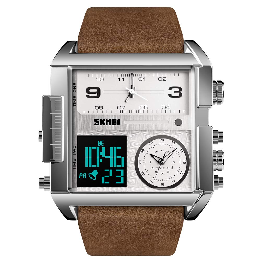 Venta Internacional - Reloj Led Digital Deportivo Skmei, Cuadrado, Cara Grande, Analógico, Cuádruple