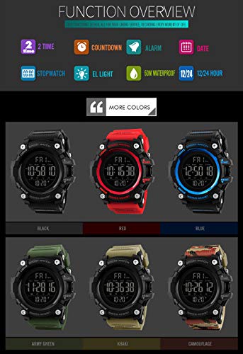 Foto 5 pulgar | Venta Internacional - Reloj Digital Gosasa S Shock Big Dial Para Hombre, Resistente Al Agua