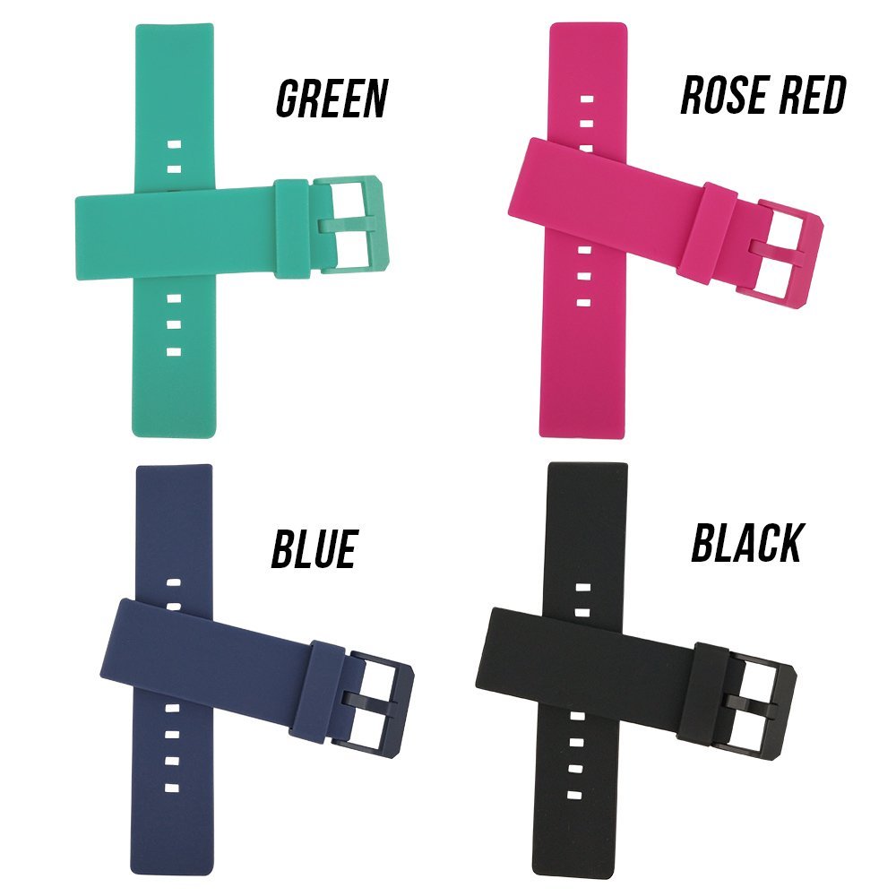 Foto 2 | Venta Internacional - Correa De Reloj Skmei (caucho De Silicona, Impermeable, 24 Mm), Color Verde