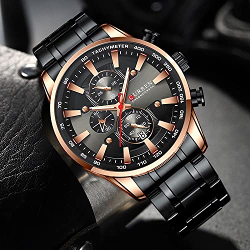 Foto 5 pulgar | Venta Internacional - Reloj Matkasur Business Multifuncional Quartz Para Hombre