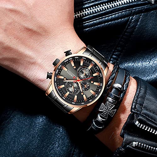Foto 6 pulgar | Venta Internacional - Reloj Matkasur Business Multifuncional Quartz Para Hombre
