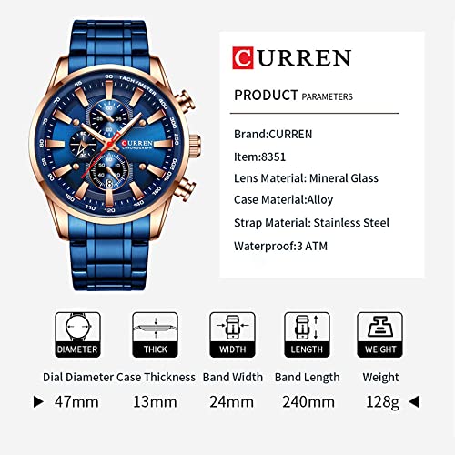 Foto 8 pulgar | Venta Internacional - Reloj Matkasur Business Multifuncional Quartz Para Hombre