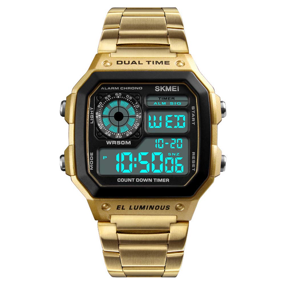 Foto 2 pulgar | Venta Internacional - Reloj Gosasa 2018 A La Moda Para Hombre, Deportivo, Resistente Al Agua, 50 M