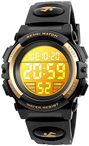 Foto 2 pulgar | Venta Internacional - Reloj Carlien Con Cronógrafo Digital Led, 50 M, Resistente Al Agua