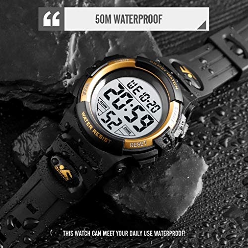 Foto 5 pulgar | Venta Internacional - Reloj Carlien Con Cronógrafo Digital Led, 50 M, Resistente Al Agua