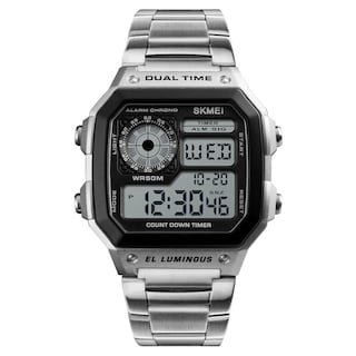 Foto 1 | Venta Internacional - Reloj Digital Con Pantalla Lcd Skmei 1335 Para Hombre, 50 M, Resistente Al Agua Y Alarma