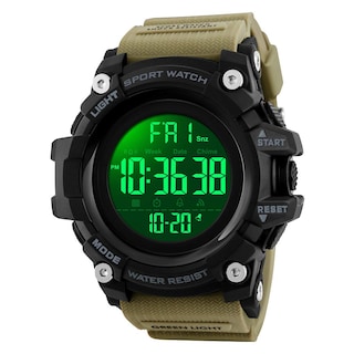 Foto 1 | Venta Internacional - Reloj Deportivo Digital Impermeable Watch Xfcs Para Hombre (caqui)