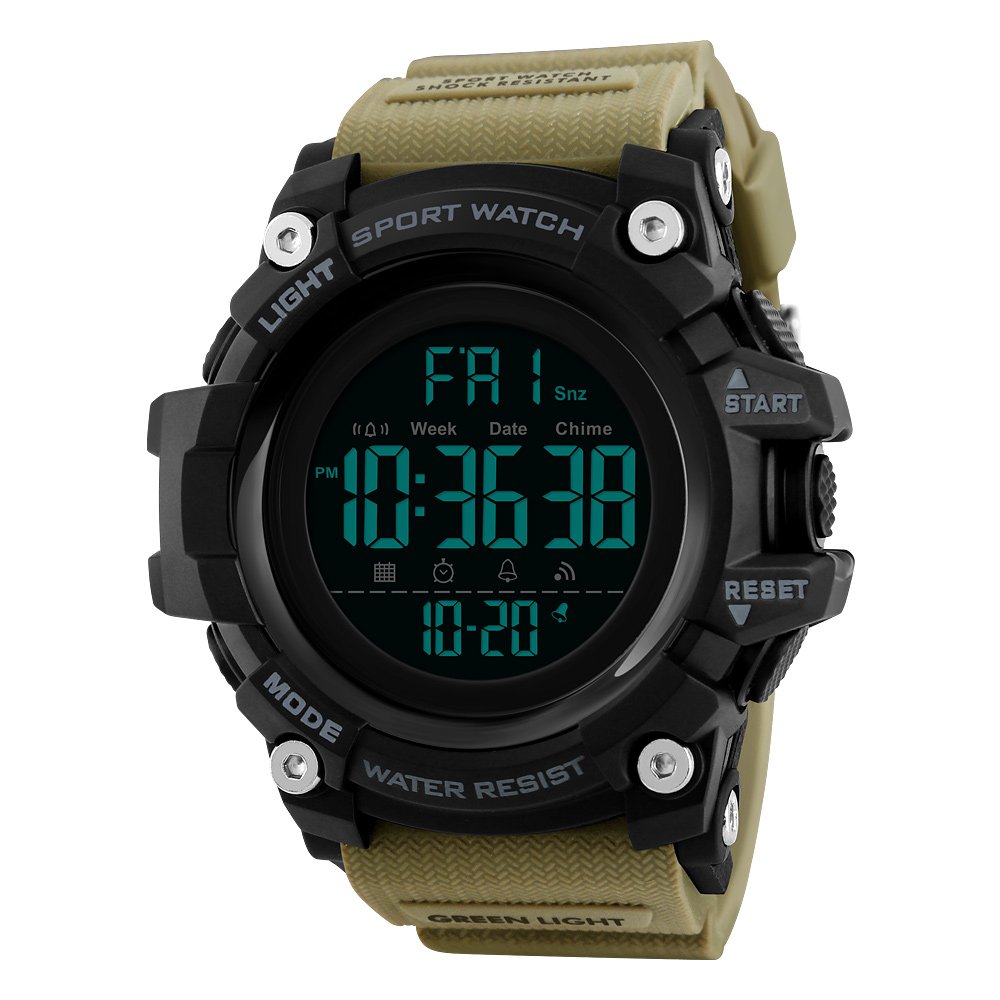 Foto 2 | Venta Internacional - Reloj Deportivo Digital Impermeable Watch Xfcs Para Hombre (caqui)