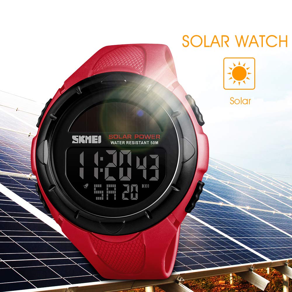 Foto 6 pulgar | Venta Internacional - Reloj Skmei Solar Digital Sports 50 M Resistente Al Agua Para Hombre