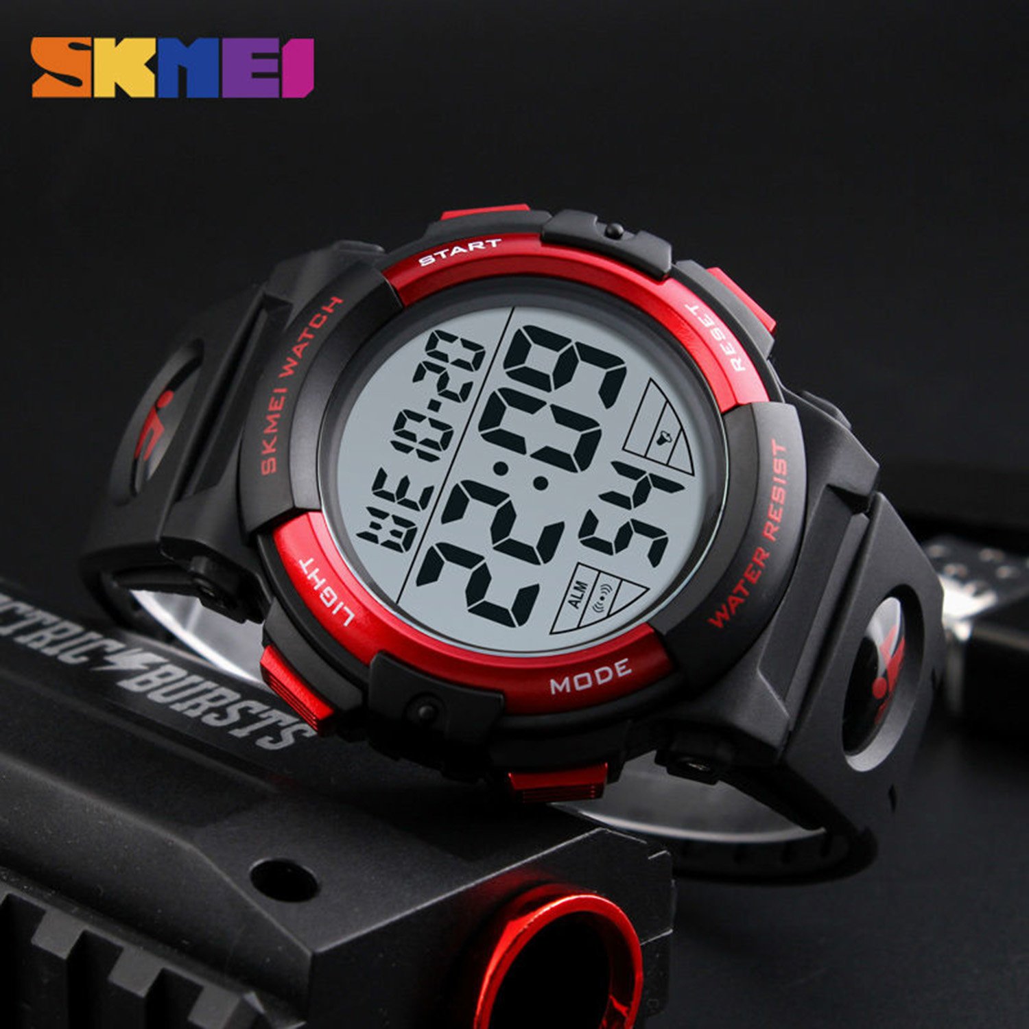 Foto 4 pulgar | Venta Internacional - Reloj Digital Gosasa Para Hombre Con Alarma Led Impermeable Y Cronómetro