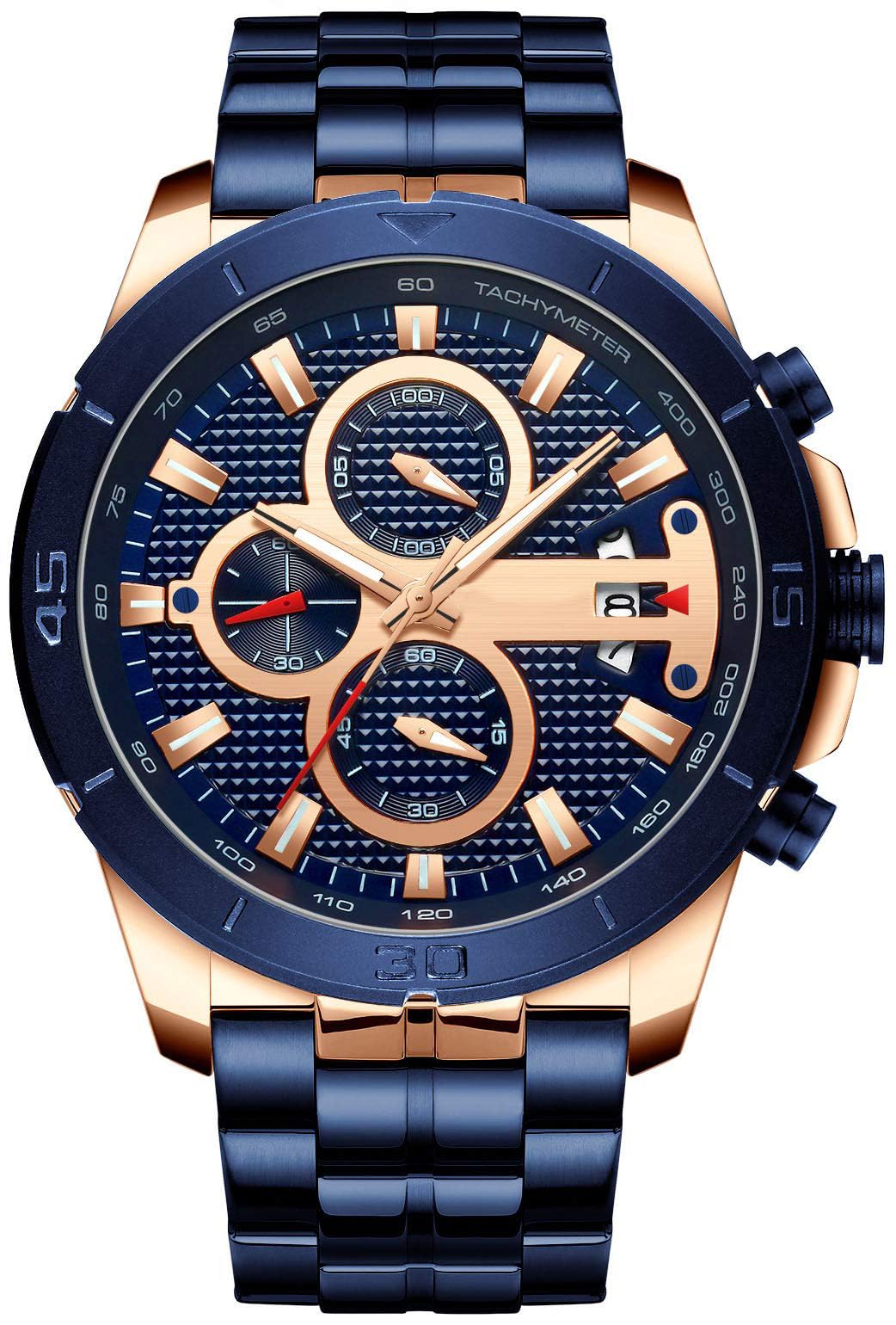 Foto 2 pulgar | Venta Internacional - Reloj Fanmis, Vestido Casual De Negocios Con Cronógrafo De Lujo Para Hombre