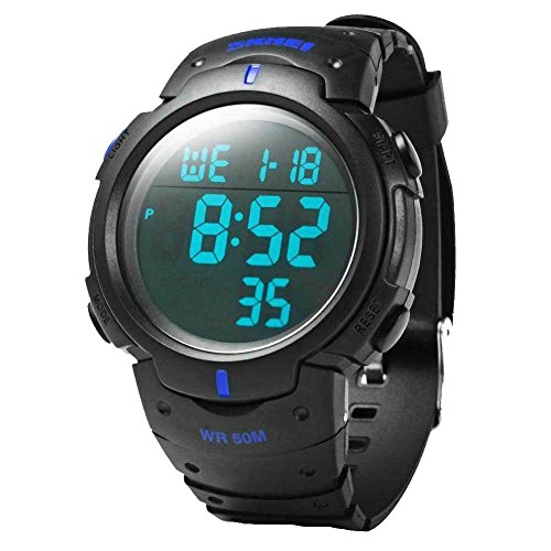 Venta Internacional - Reloj Digital Skmei Sport Unisex Con Pantalla Luminosa De 50 M W