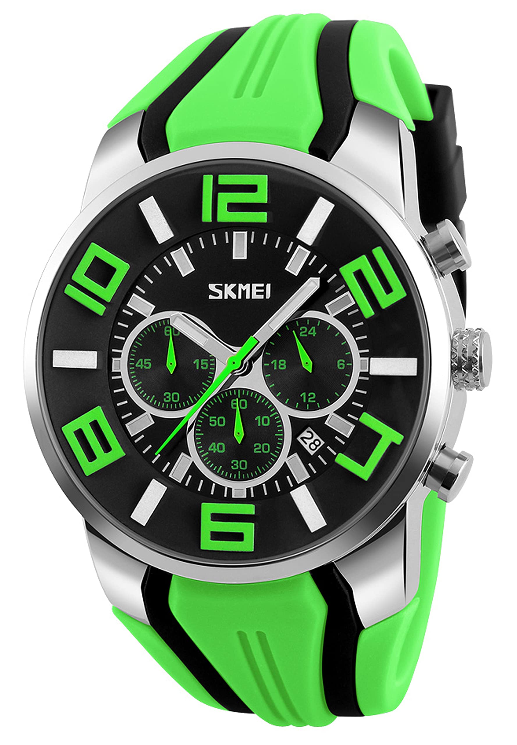 Foto 1 | Venta Internacional - Reloj Findtime Big Face Con Cronógrafo Analógico, Cuarzo, Agua, Para Hombre