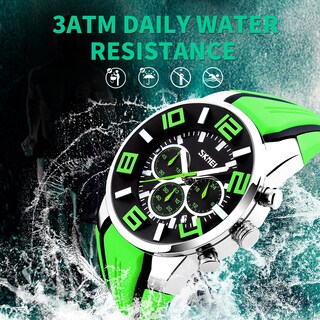 Foto 6 | Venta Internacional - Reloj Findtime Big Face Con Cronógrafo Analógico, Cuarzo, Agua, Para Hombre