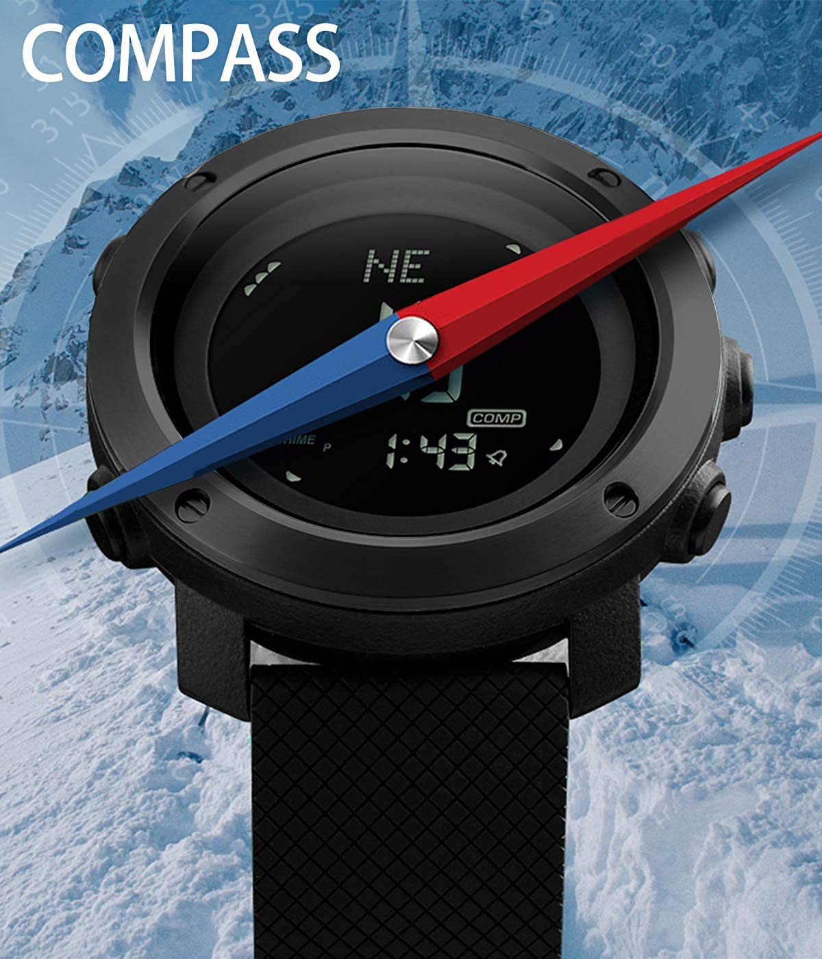 Foto 4 | Venta Internacional - Monitor Digital Impermeable De Actividad Física Watch Cnbro Para Hombre