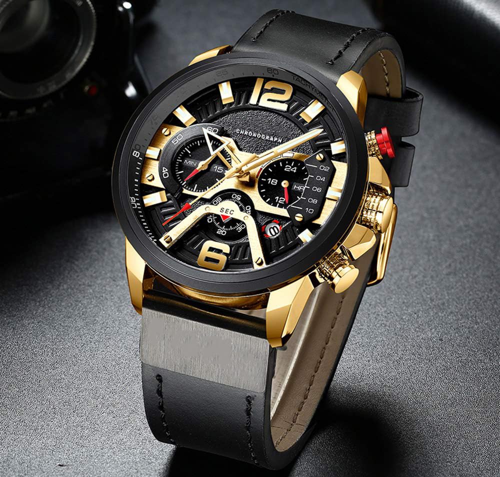 Foto 3 pulgar | Venta Internacional - Reloj Fanmis Con Cronógrafo De Negocios De Lujo Para Hombre, Vestido Con Diseño De Agua