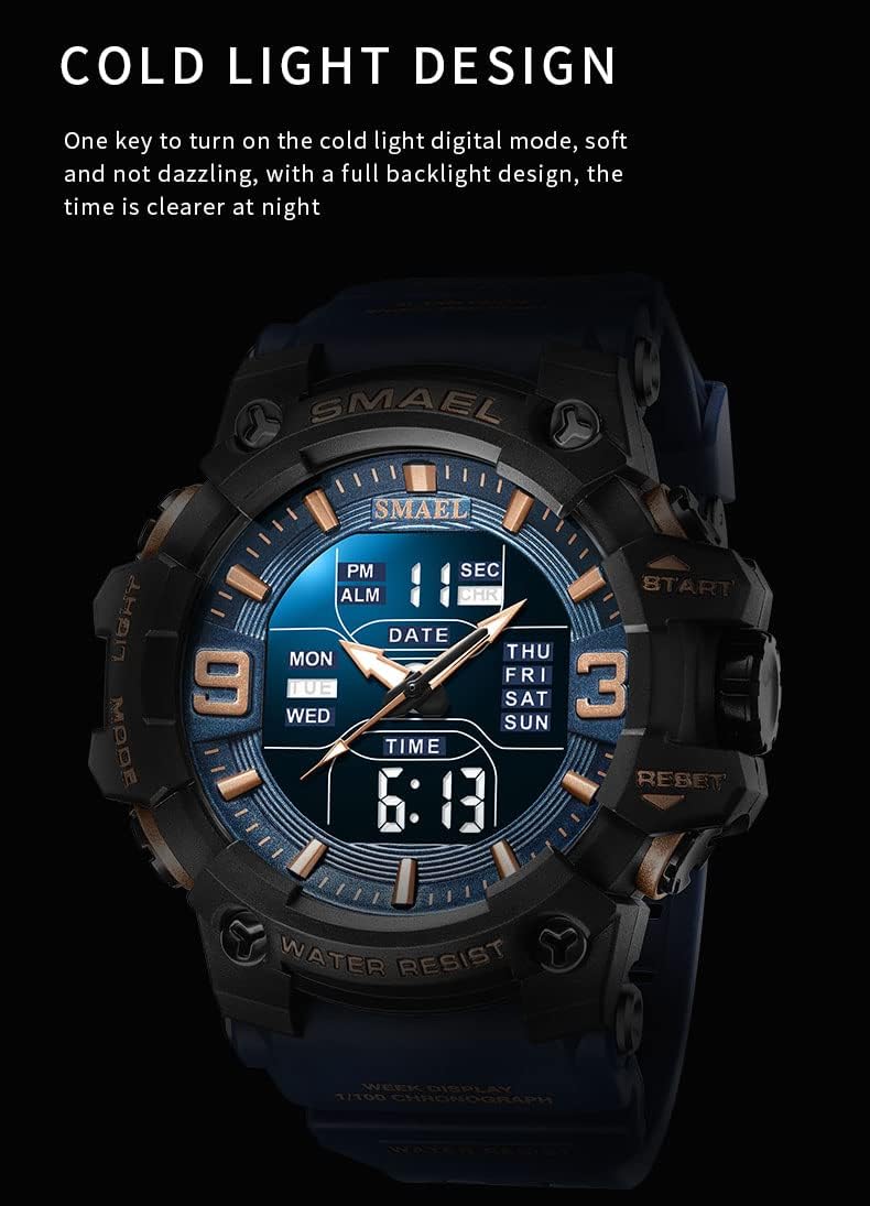 Foto 7 pulgar | Venta Internacional - Reloj Deportivo Gosasa S-shock Led Digital Con Alarma Impermeable Para