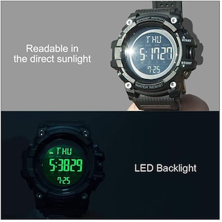 Foto 5 | Venta Internacional - Reloj Deportivo Gosasa Con Cuenta Regresiva Y Cronómetro Para Hombre Water Resista