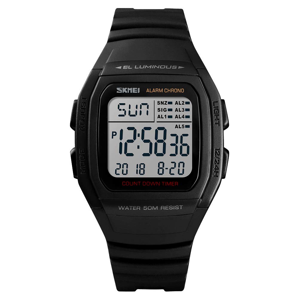 Venta Internacional - Reloj De Pulsera Skmei Cuadrado Digital Impermeable Para Hombre