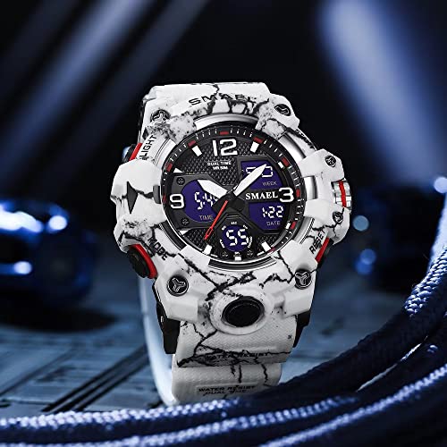 Foto 3 pulgar | Reloj Smael Digital Militar Impermeable y Multifunción para Hombre