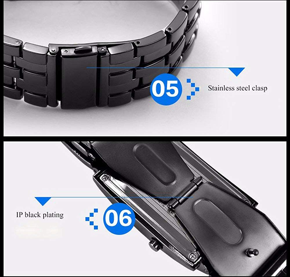 Foto 5 pulgar | Venta Internacional - Reloj Aimes Binary Lava Matrix Blue Led Digital Para Hombre