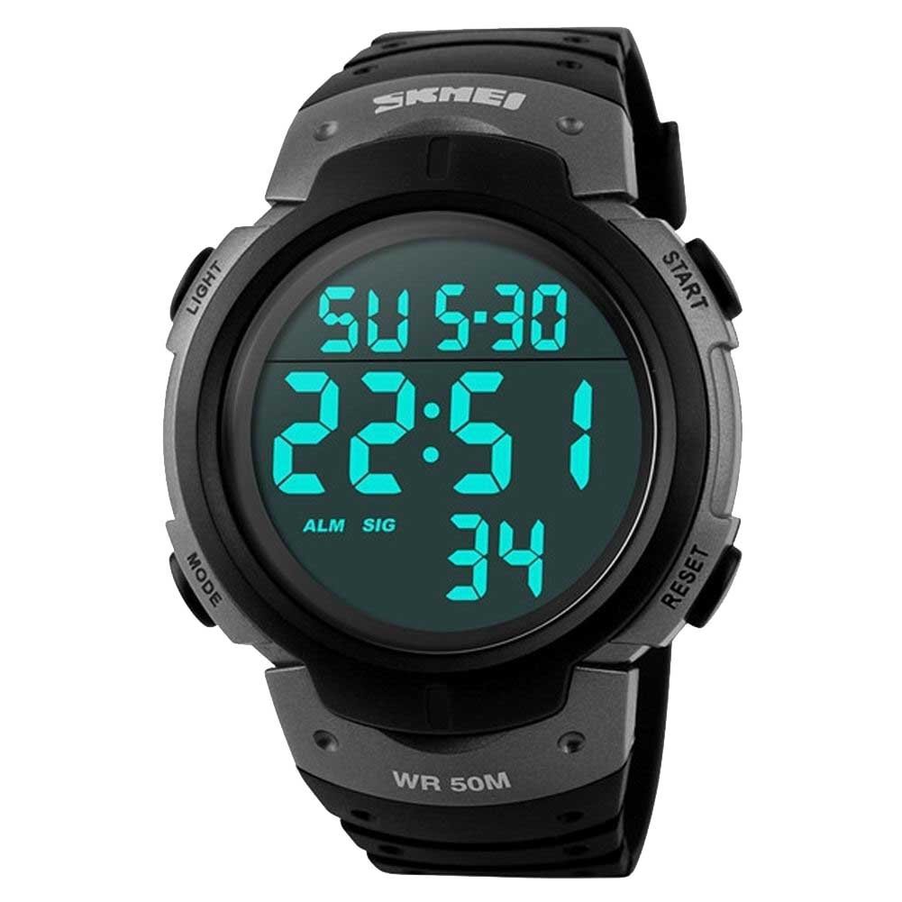 Venta Internacional - Reloj Digital Skmei Deportivo Unisex Con Pantalla Luminosa De 50 M W.r.