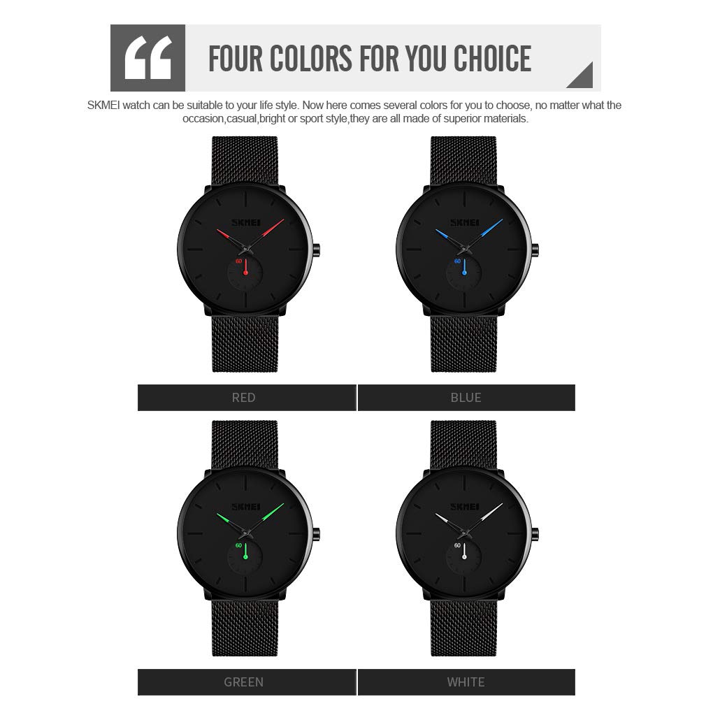 Foto 6 pulgar | Venta Internacional - Reloj De Pulsera Ultrafino Gosasa Para Hombre De Acero Inoxidable