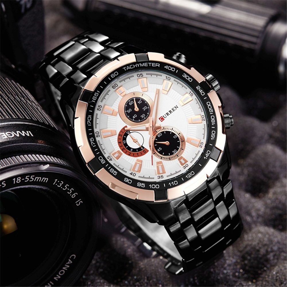 Foto 3 pulgar | Venta Internacional - Reloj De Pulsera De Cuarzo Impermeable Watch Curren 8271 Para Hombre