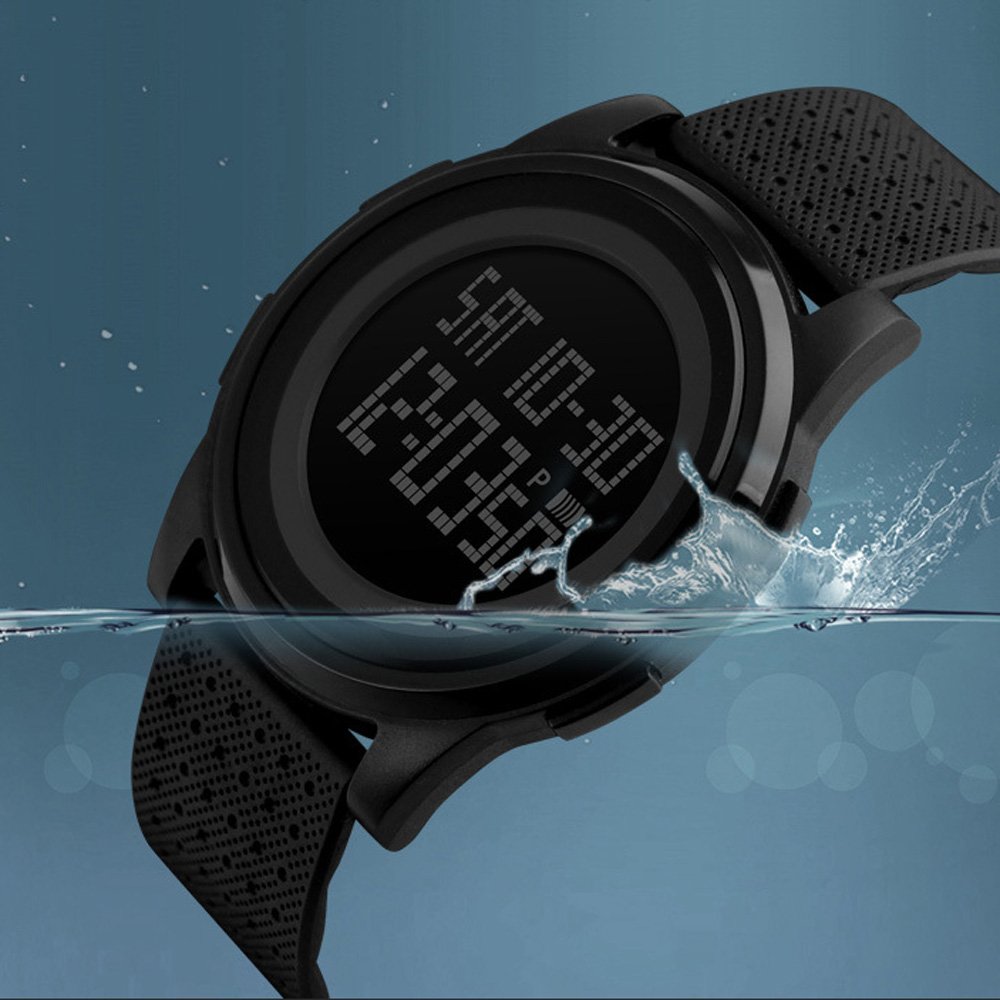 Foto 7 pulgar | Venta Internacional - Reloj Digital Skmei Fashion, Ultrafino Y Resistente Al Agua, 50 M