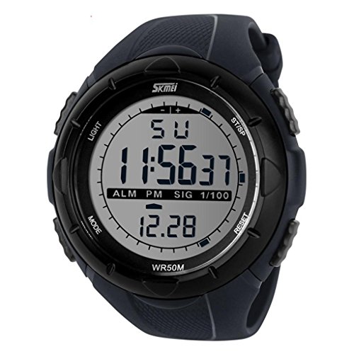 Foto 2 pulgar | Venta Internacional - Reloj Skmei Con Pantalla Lcd Digital De Estilo Militar Para Hombre, Resistente Al Agua