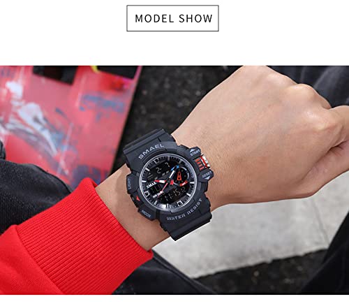 Foto 8 pulgar | Venta Internacional - Reloj Carlien, Deportivo Y Militar, Doble Pantalla, 50 M Water R, Para Hombre