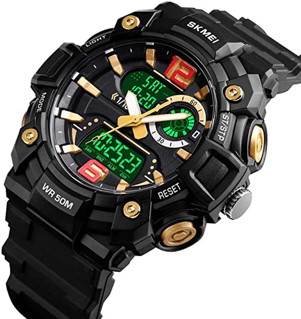 Foto 3 pulgar | Venta Internacional - Reloj Deportivo Digital Analógico Gosasa Para Hombre, 50 M, Resistente Al Agua