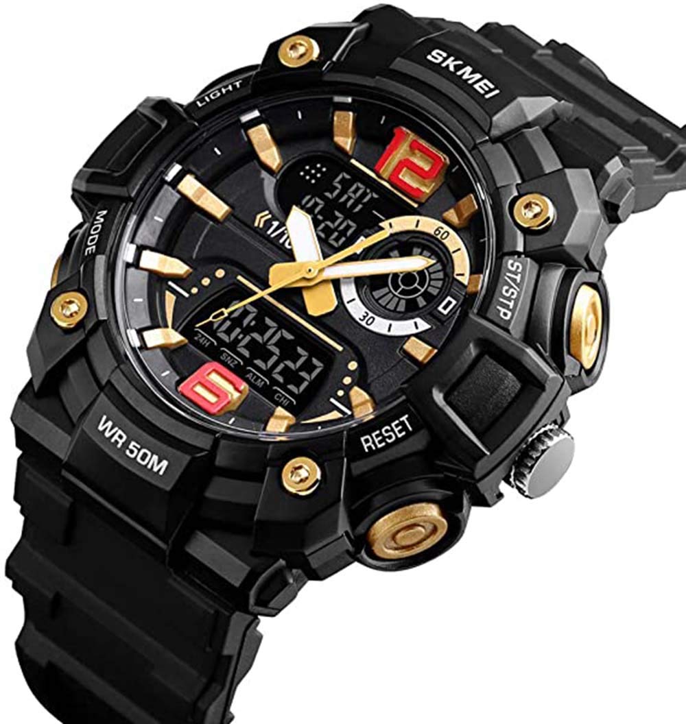 Foto 6 | Venta Internacional - Reloj Deportivo Digital Analógico Gosasa Para Hombre, 50 M, Resistente Al Agua