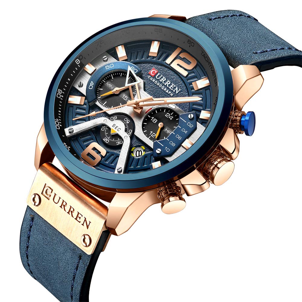 Foto 3 pulgar | Venta Internacional - Reloj Bener Luxury Chronograph Big Dial De 54 Mm Para Hombre
