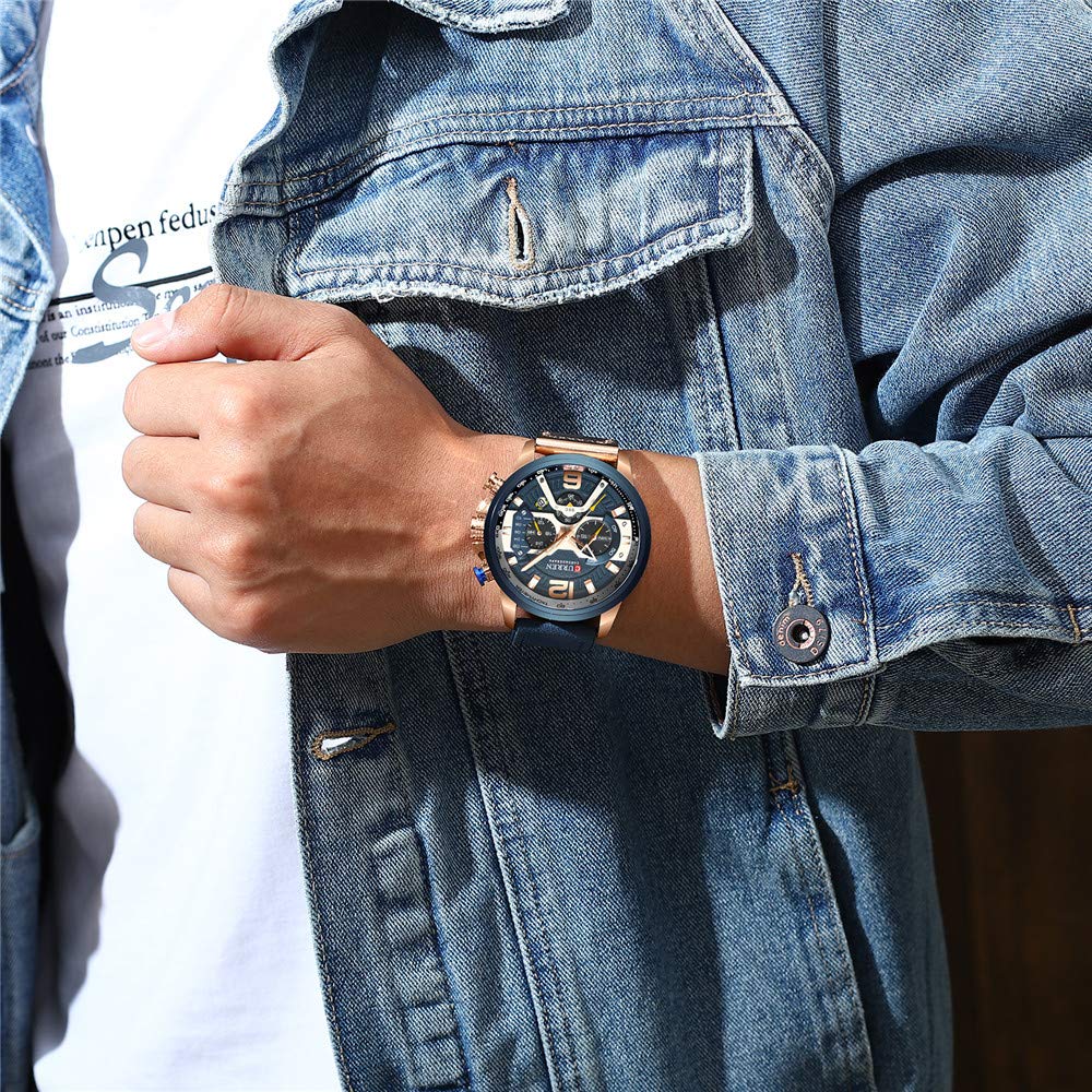 Foto 6 pulgar | Venta Internacional - Reloj Bener Luxury Chronograph Big Dial De 54 Mm Para Hombre
