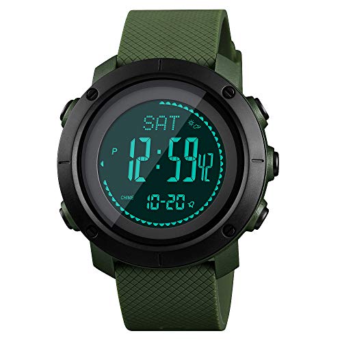 Foto 2 pulgar | Venta Internacional - Reloj Skmei Compass, Podómetro Deportivo Digital Para Hombre, 5 Atm