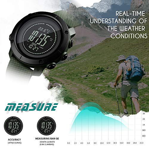 Foto 5 | Venta Internacional - Reloj Skmei Compass, Podómetro Deportivo Digital Para Hombre, 5 Atm